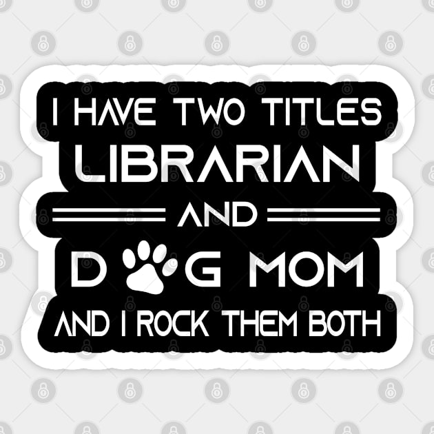 librarian Sticker by Elhisodesigns